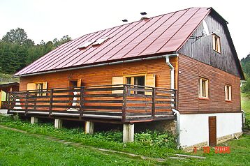 Eslovaquia Chata Klokočov, Exterior